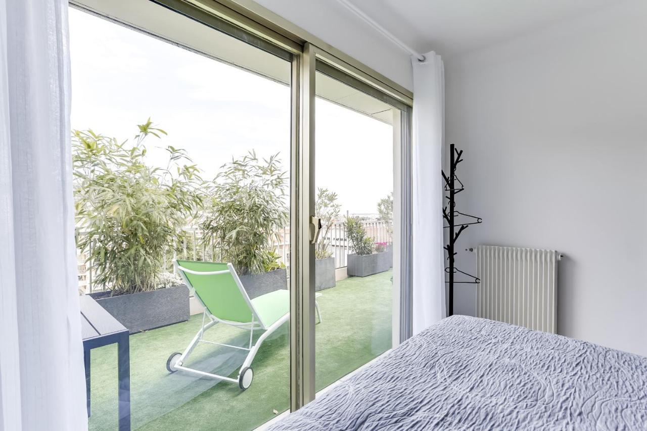 Immogroom - Apartment With Terrace - Ac - Parking Канны Экстерьер фото